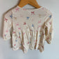 Cream Bows Dress  / 18-24m