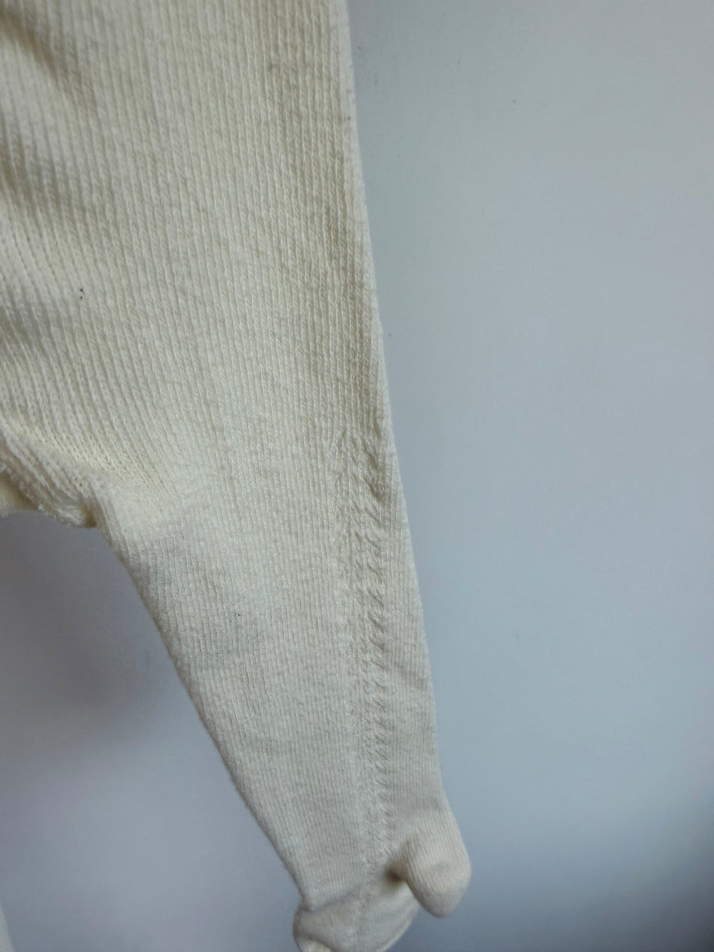Cream Footed Tights / 18-24m?