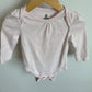 Gap Pink Stripe Bodysuit / 12-18m
