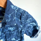 Gap Blue Floral Dress Shirt / 18-24m