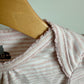 Gap Pink Stripe Bodysuit / 12-18m