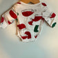 Christmas Hat + Stocking Bodysuit / 0-3m