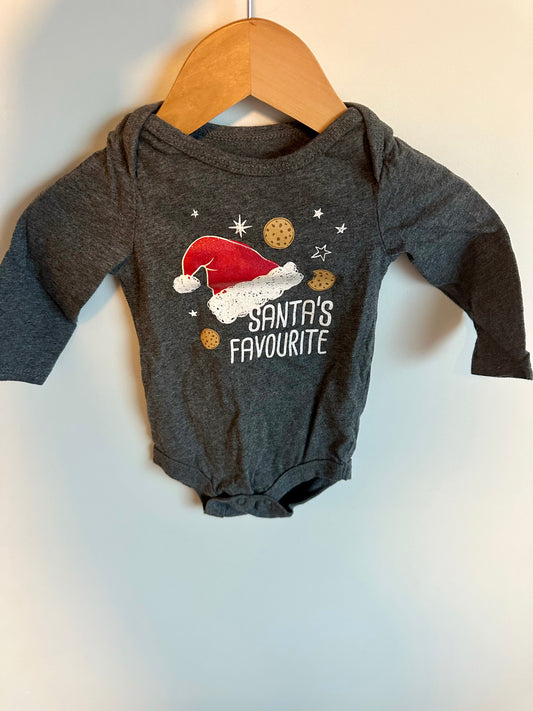 Santa's Favourite Bodysuit / 3-6m