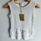 Pima Cotton White Knit Dress (With tags) / 3T
