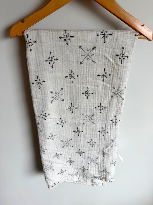 Aden + Anais Arrows Muslin Blanket - 100% cotton