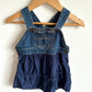 Denim Dress with Navy Skirt / 12m