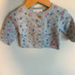 Hello World Floral Sweater (With Tags) / 0-3m