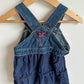 Denim Dress with Navy Skirt / 12m