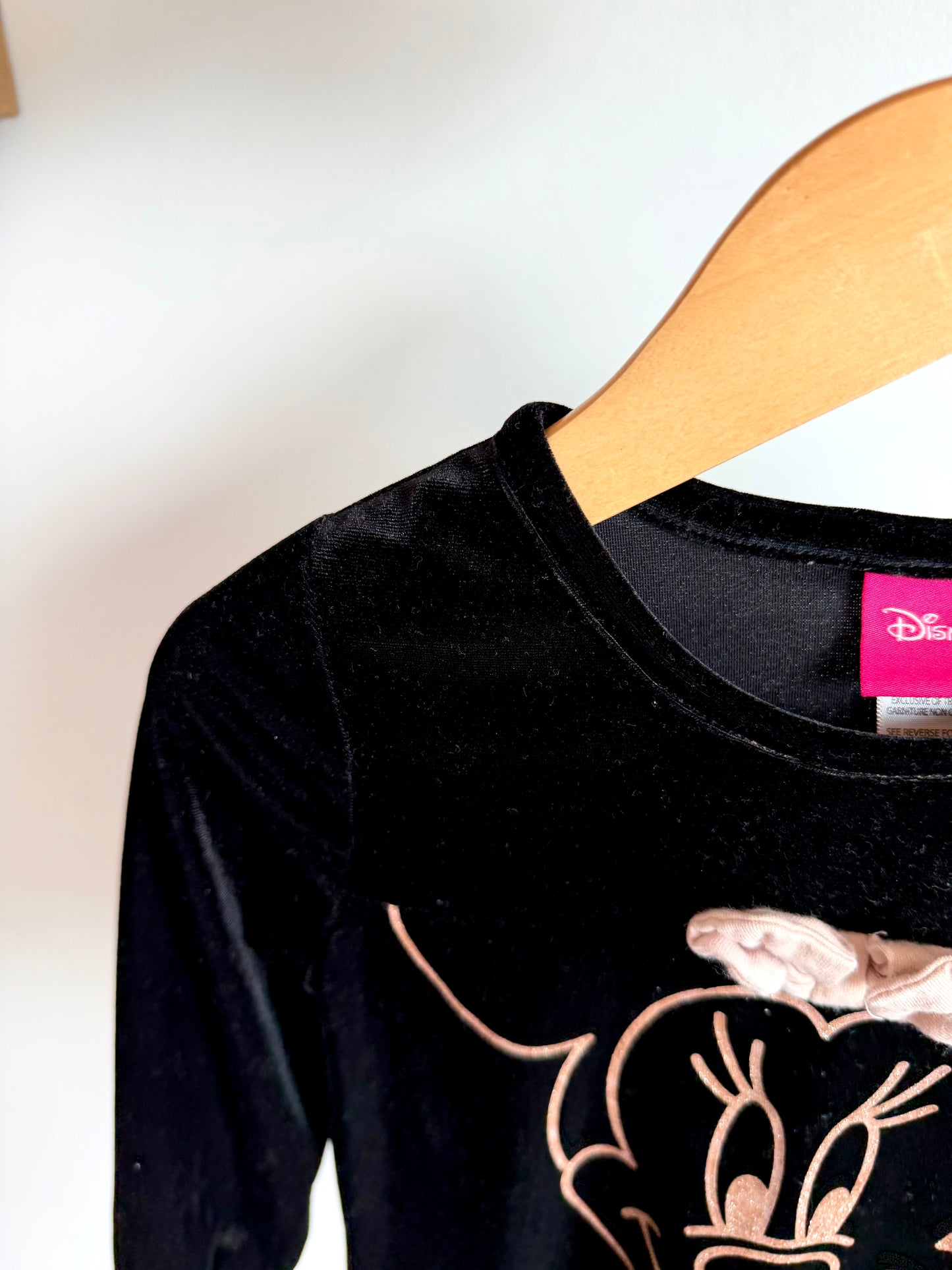 Minnie Mouse Velvet Dress / 2T