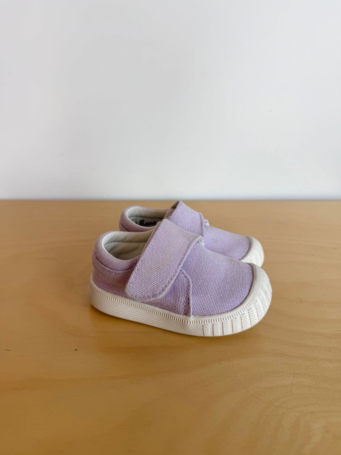 Lavender Velcro Shoes / Size 5 Toddler?