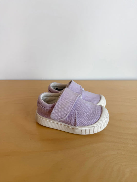 Lavender Velcro Shoes / Size 5 Toddler?