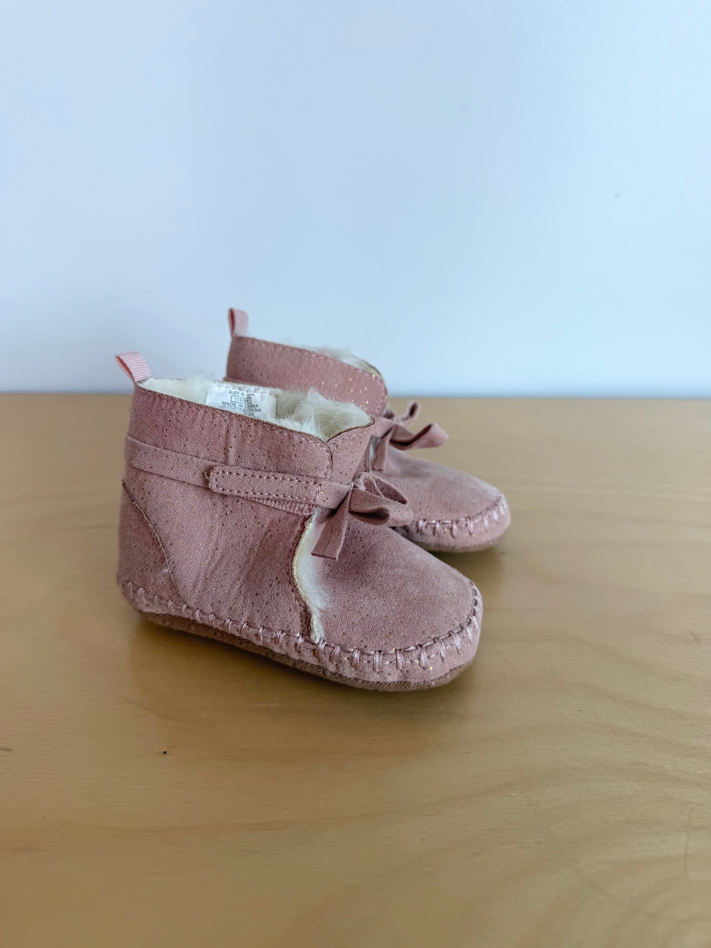 Blush Soft Inner Soft Sole Shoes / 6-12m