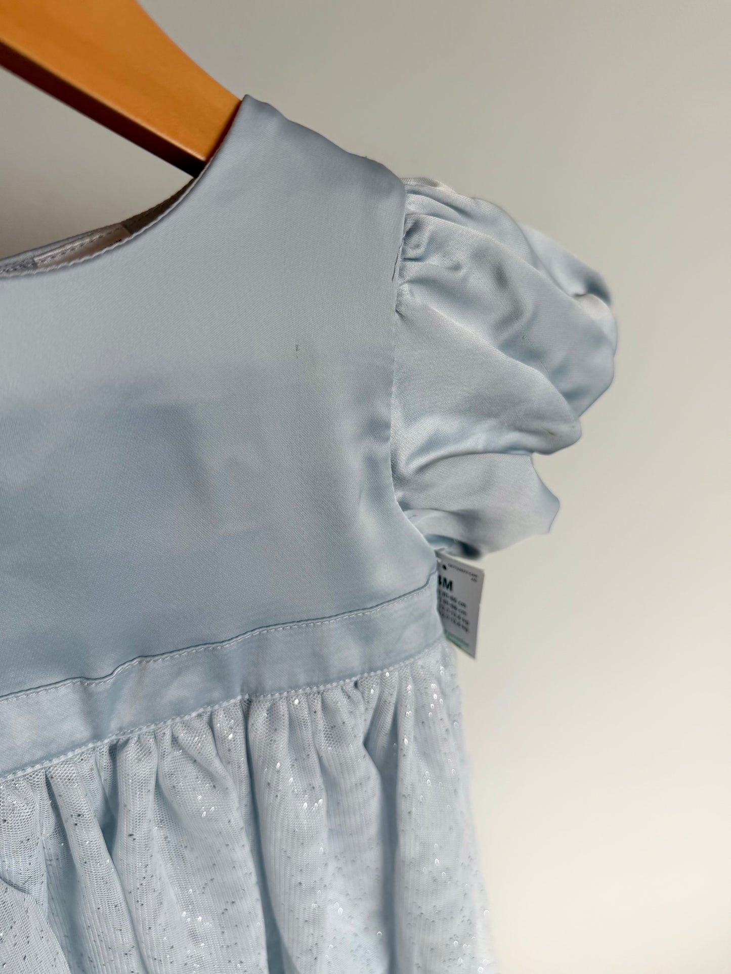Formal Sparkle Dusty Blue Dress / 24m