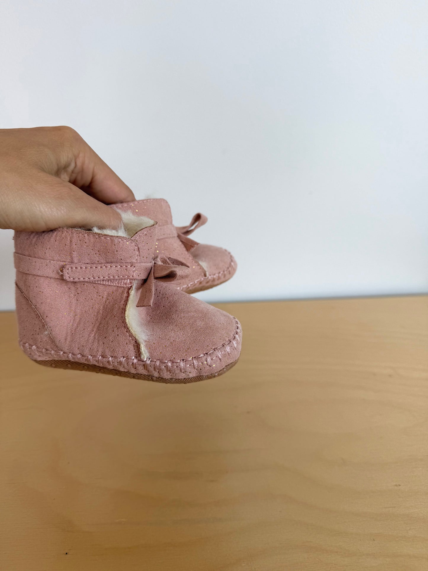 Blush Soft Inner Soft Sole Shoes / 6-12m