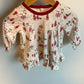 Christmas Woodland Animals Dress / 3-6m