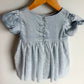 Formal Sparkle Dusty Blue Dress / 24m