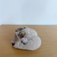 Slide On Cream Soft Sandals / 3-6m