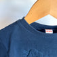 Navy Embroidered Stegosaurus Crew  / 18-24m