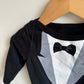 Formal Tux Bodysuit / 12-18m