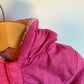 Bright Pink Hood Reversible Jacket / 6-12m