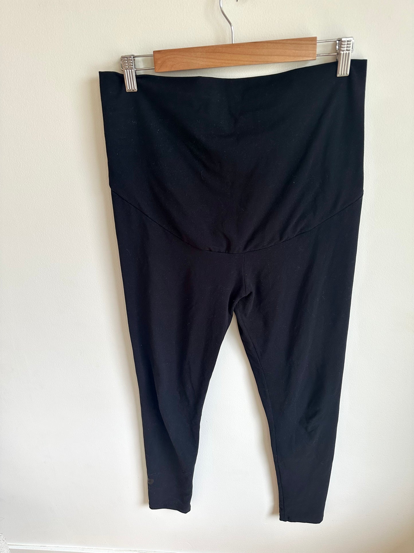 SweetLegs Black Maternity Leggings / M?