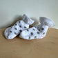 Set of Two Thick Socks- Grey + White/ 6-12m