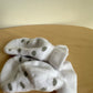 Set of Two Thick Socks- Grey + White/ 6-12m