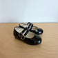 Shiny Black Mary Jane Velcro Shoes / Size 5 Toddler
