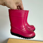 Pink Rain Boots / Size 3 Infant