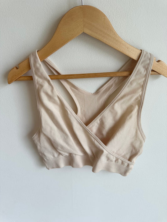 Tan Nursing Bra / M