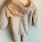 Pink Hood Fleece Bunting Suit (With Tags) / 9m