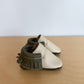 Leather 2 Toned Soft Sole Shoes / Size 2 Toddler