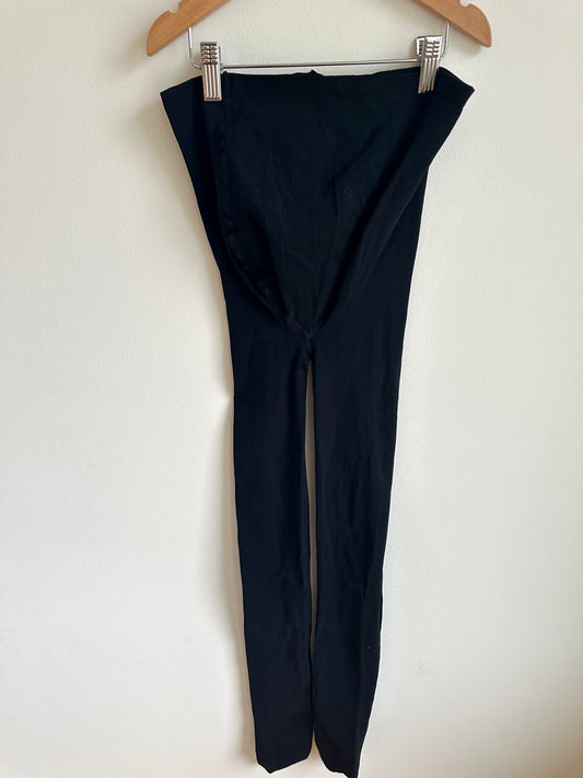 Black Maternity Tights / L