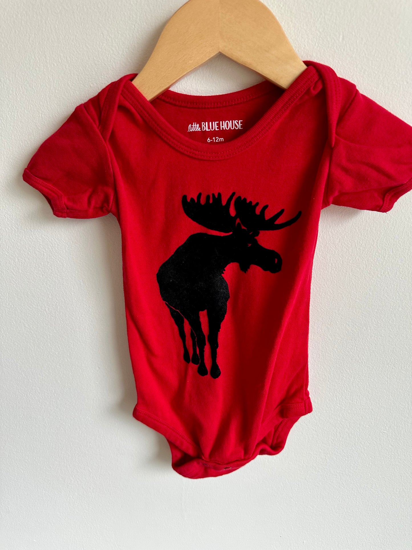 Red Moose Bodysuit / 6-12m