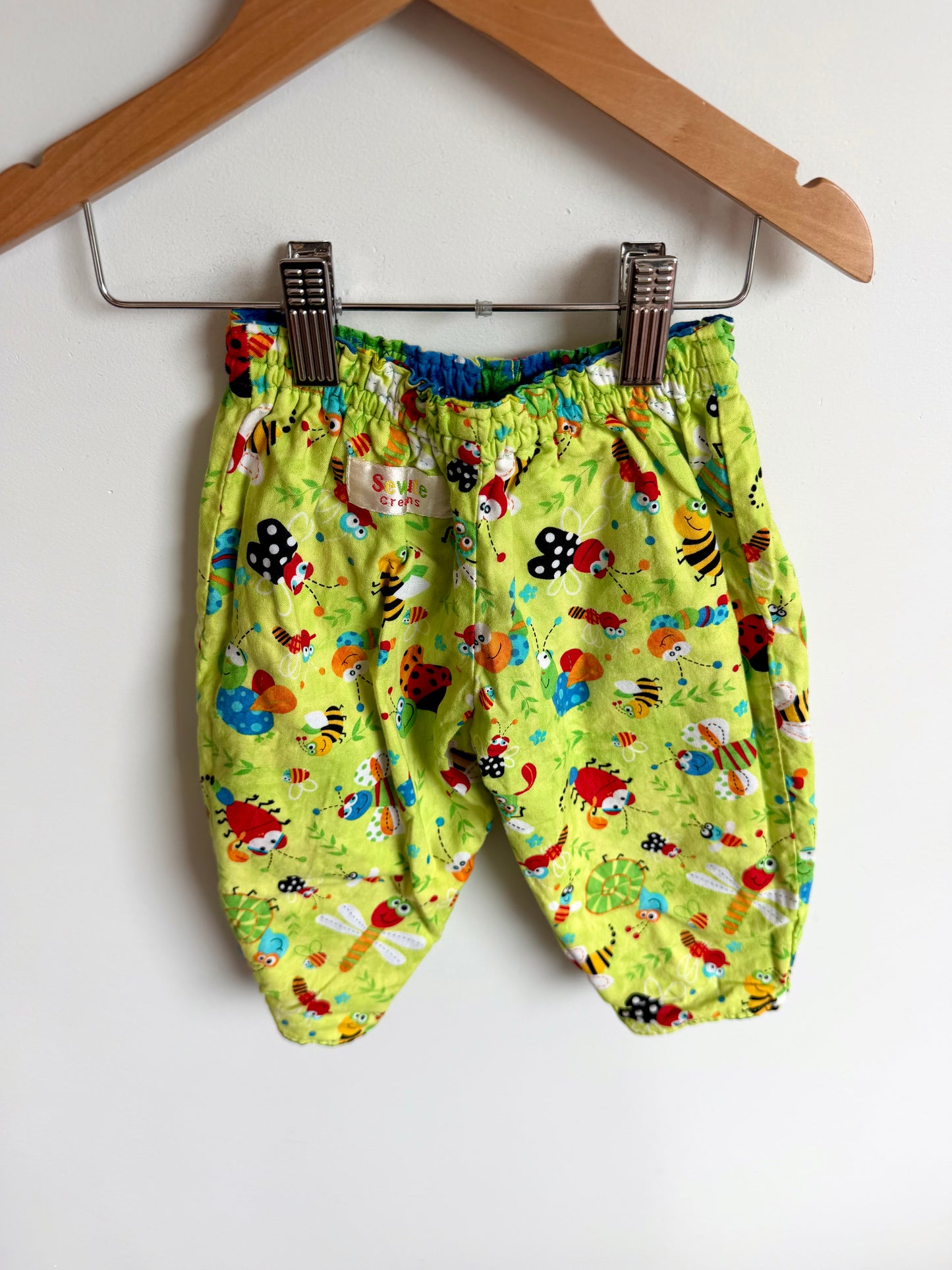 Handmade Turtle Reversible Pants / 6-12m?