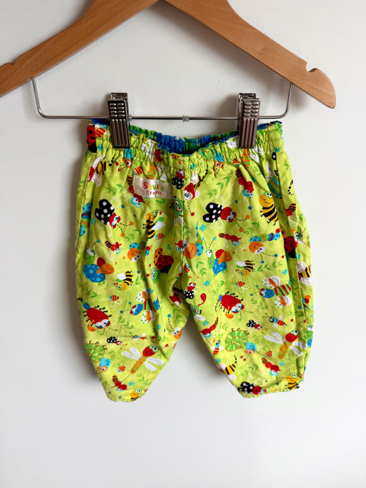 Handmade Turtle Reversible Pants / 6-12m?