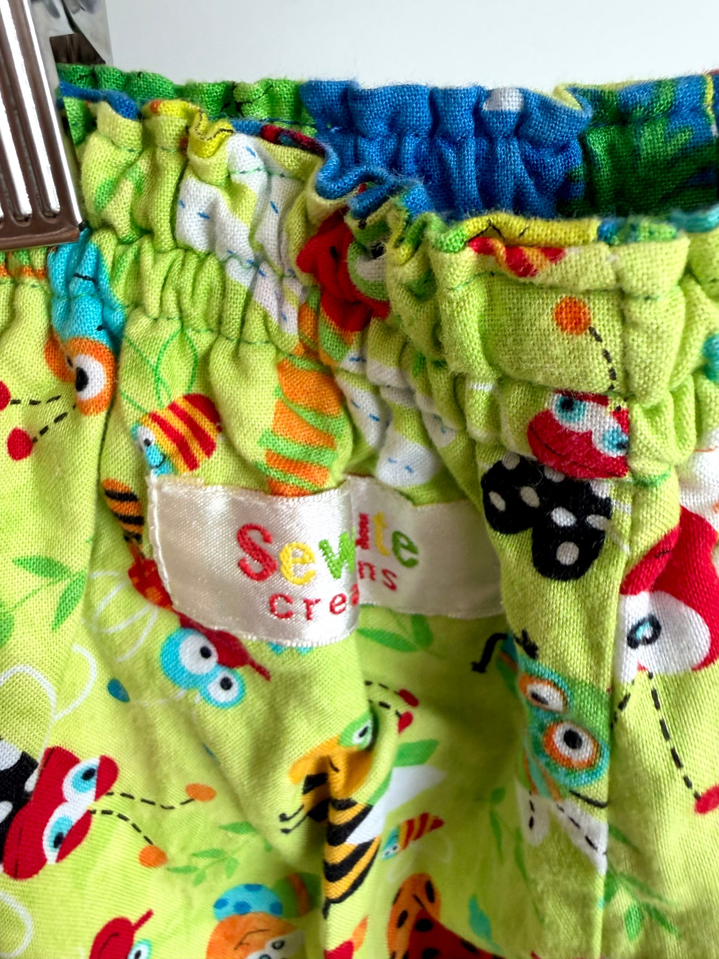 Handmade Turtle Reversible Pants / 6-12m?