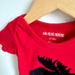 Red Moose Bodysuit / 6-12m