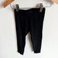 Black Ribbed Leggings / 2T