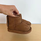 Tan Velcro Fleece Lined Boots / Size 5.5 Toddler