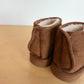 Tan Velcro Fleece Lined Boots / Size 5.5 Toddler