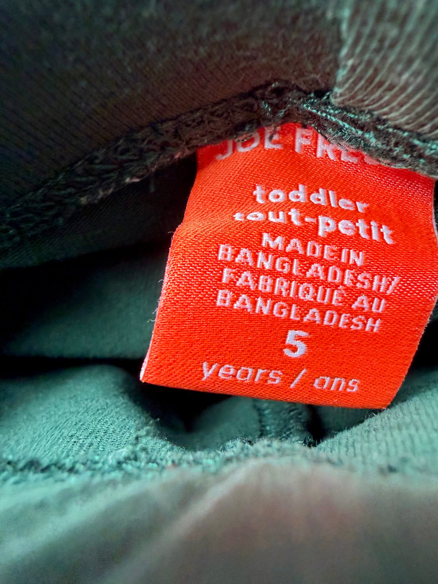 Green Leggings / 5 years