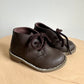 Brown Lace Up Shoes / Size 5 Toddler