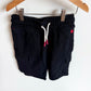 Black Drawstring Shorts / 7-8 years