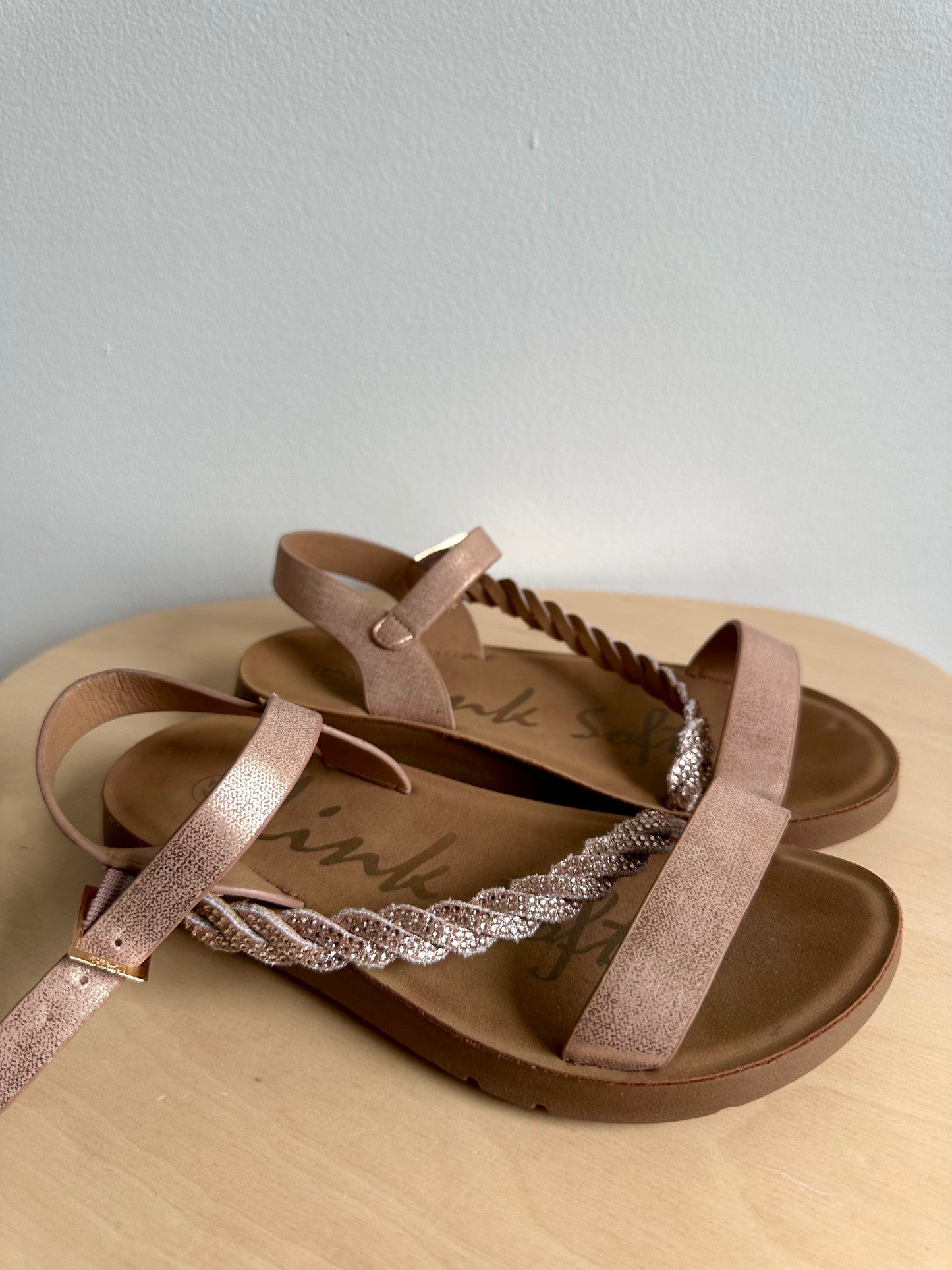 Brown Strapy Sandals / Size 13 (Little Kid)