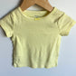 Yellow T-Shirt with Mini Bow / 18m