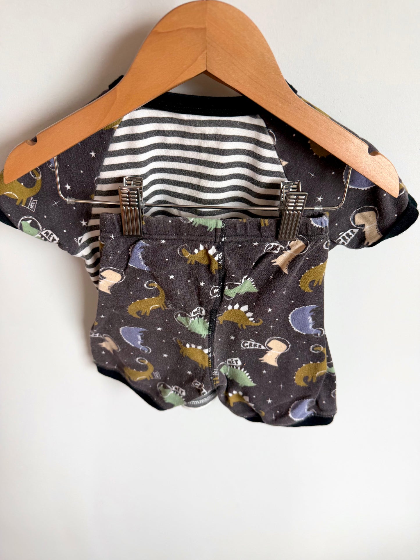 Deux Par Deux Dino PJ Set / 2-3T