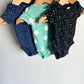 Heart + Dots Bodysuits (Set of 3) / 3m