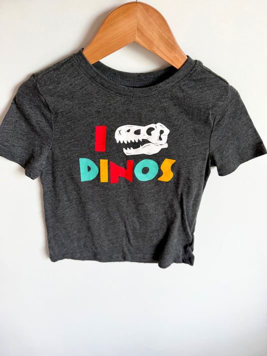 Dino Grey T-Shirt / 4T
