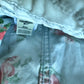 Floral Dusty Blus Short Overalls / 9m